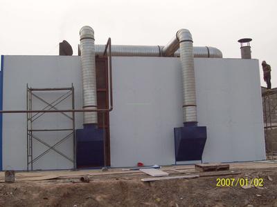 新乡喷砂房案例