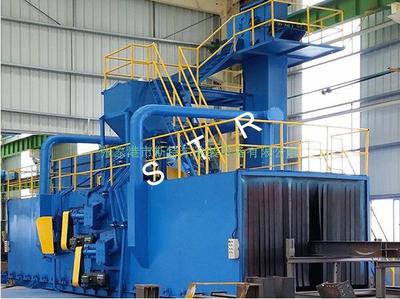 H形钢班抛丸清理机