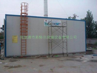 河南喷砂房案例